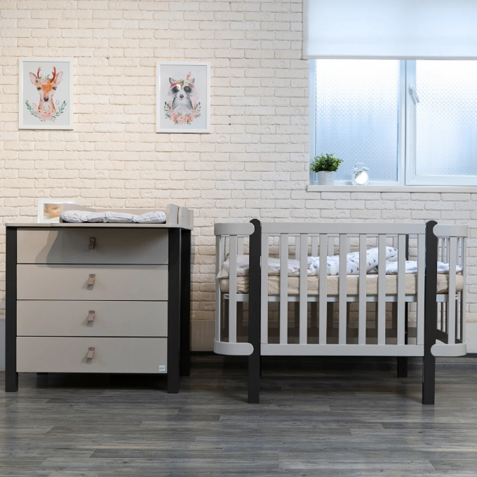 Patut bebelusi lem Maia cashmere-antracit (1)